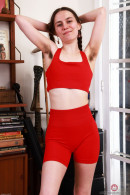 Sia Wood Lets Her Muff Out After A Workout gallery from ATKHAIRY by GB Photography - #9