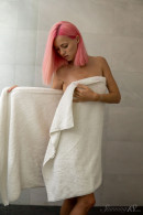 Kiara J in Kiara - Pink Hair Posing For You gallery from STUNNING18 by Thierry Murrell - #3