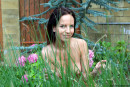 Vladka in Sexy Brunette Nude In The Garden gallery from DENUDEART by Lorenzo Renzi - #4