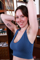 Big Eyes Big Hairy Pussy Spreads gallery from ATKHAIRY by GB Photography - #12