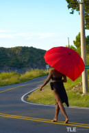 Oli H in Red Umbrella 1 gallery from THELIFEEROTIC by Oliver Nation - #7