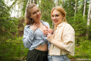 Sexy Doll & Ashley Wilde Wet In The Woods gallery from CLUBSWEETHEARTS - #1