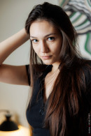 Aria Vexelle Lets Her Dress Ride Up Slowly gallery from CHARMMODELS by Domingo - #8