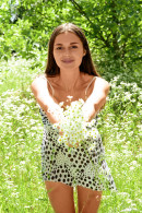 Alina in Floral Frolic gallery from METART by Fabrice - #1