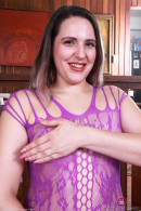 Dria Submits Lingerie Hairy Pussy Spreading gallery from ATKHAIRY by GB Photography - #1