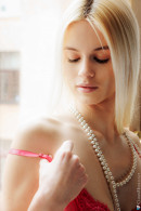 Amelia Flava In Pink Lace And Pearls gallery from CHARMMODELS by Domingo - #9