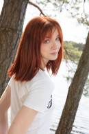 Red Angel in Picnic gallery from FEMJOY by Cosimo - #3