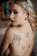 Red Stockings Sultry Boudoir Session With Orellia gallery from CHARMMODELS by Domingo - #6