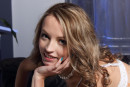 Karine Spreads Hairy Pussy In Seductive Blue Light gallery from DOMINGOVIEW by Domingo - #8