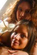 Demetra I & Tekla D in Demetra - Ladies In Blue Couch gallery from STUNNING18 by Thierry Murrell - #4