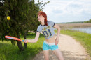 Hannah Everly in Sunlit Serve gallery from METART by Koenart - #13