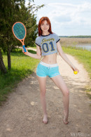 Hannah Everly in Sunlit Serve gallery from METART by Koenart - #4