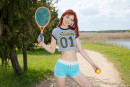 Hannah Everly in Sunlit Serve gallery from METART by Koenart - #5