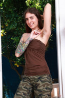 Pearl Sage Gets Down And Dirty In Camo gallery from ATKHAIRY by GB Photography - #1