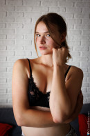 Aurelia Premiere - Soft Glamour On The Sofa In Jeans And Lace Bra gallery from CHARMMODELS by Domingo - #6