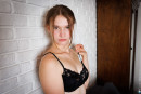 Aurelia Premiere - Soft Glamour On The Sofa In Jeans And Lace Bra gallery from CHARMMODELS by Domingo - #7