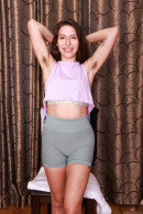 Chloe Kreams Shows Off Her Hairy Pits And Bush gallery from ATKHAIRY by SPFOTOLA - #1