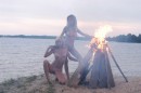 Uliya I & Uliya B in Campfire gallery from METART by Goncharov - #1