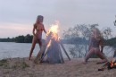 Uliya I & Uliya B in Campfire gallery from METART by Goncharov - #14