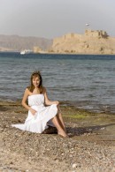 Alizeya A in White Dress gallery from EROTICBEAUTY by Michael Maker - #4