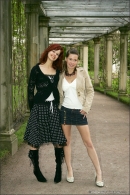 Dasha and Daria in Postcard: From Pushkin gallery from MPLSTUDIOS by Alexander Fedorov - #1