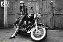Karmen in Classic Softail B W gallery from BODYINMIND by D & L Bell - #6