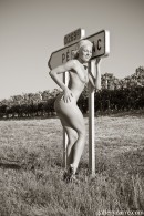Angelina in Hitch Hiking gallery from GALLERY-CARRE by Didier Carre - #5