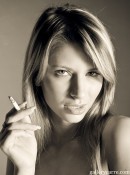 Monika in Smoking gallery from GALLERY-CARRE by Didier Carre - #5