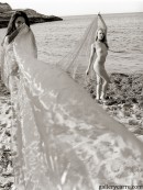 Desiree-et-jenny in On The Beach gallery from GALLERY-CARRE by Didier Carre - #1