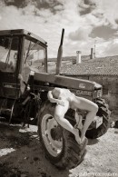 Angelina in Red Tractor gallery from GALLERY-CARRE by Didier Carre - #5