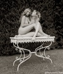 Janette-et-ornella in Sweet Duo gallery from GALLERY-CARRE by Didier Carre - #1
