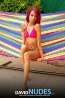 Heather Bikini Strip In The Hammock Pack 1 gallery from DAVID-NUDES by David Weisenbarger - #6