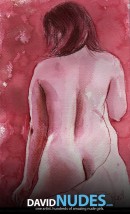 Tatyana in Watercolors By Fred gallery from DAVID-NUDES by David Weisenbarger - #4