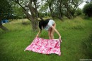 Daniella C in Daniella taking her Yoga Lessons outdoors gallery from CLUBSEVENTEEN - #10