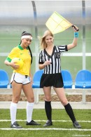 Bailey & Violette in Brazilian player fucking the referee video from CLUBSEVENTEEN - #15