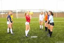 Lilly P & Tess C & Violette & Nessy & Bailey & Vanessa P & Cayla A & Naomi I in Penalty shootout video from CLUBSEVENTEEN - #5