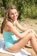 Nessy Masturbating On The Beach gallery from CLUBSEVENTEEN - #4