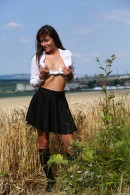 Cindy T in Masturbating In A Field Of Wheat gallery from CLUBSEVENTEEN - #6