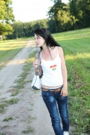 Ester B in Ester Masturbating On Public Road gallery from CLUBSWEETHEARTS - #9