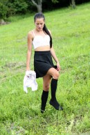 Evelyn I in Flat Chested Teen Masturbating Outdoors gallery from CLUBSEVENTEEN - #2