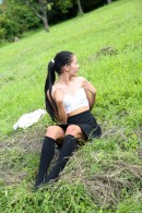 Evelyn I in Flat Chested Teen Masturbating Outdoors gallery from CLUBSEVENTEEN - #8