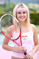 Joleyn Burst in Naughty Tennis Player Rubs Her Pussy gallery from CLUBSEVENTEEN - #7