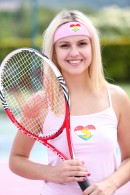 Joleyn Burst in Naughty Tennis Player Rubs Her Pussy gallery from CLUBSEVENTEEN - #8
