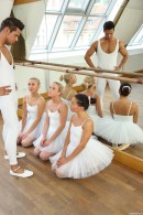 Evelyn Dellai & Cayla A & Vinna Reed in Pleasing The Ballet Teacher gallery from CLUBSEVENTEEN - #1