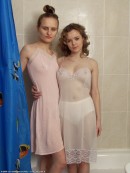 Maria & Viktoria in hairy lesbians gallery from ATKPETITES - #1
