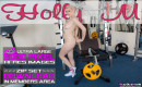 Holly M in Gym Tease gallery from WANKITNOW - #1