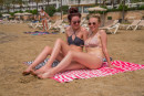 Megan M & Melissa M in Booties On The Beach gallery from REALBIKINIGIRLS - #5