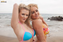 Beth M & Dolly P in Beach Duo gallery from REALBIKINIGIRLS - #8
