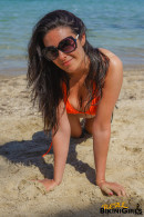 Shannon C in Busty Orange Bikini gallery from REALBIKINIGIRLS - #3