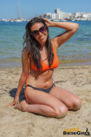 Shannon C in Busty Orange Bikini gallery from REALBIKINIGIRLS - #4